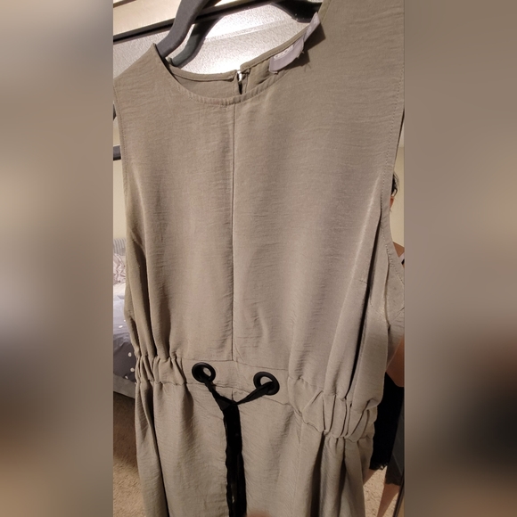 ASOS Eyelet Waist Casual Maxi Dres - Picture 9 of 9